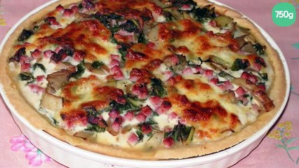 Tarte aux blettes gourmande
