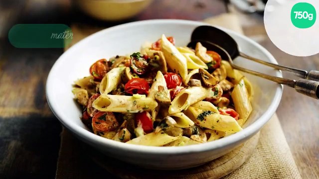 Pâtes aux champignons