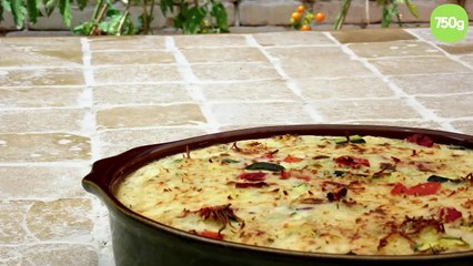 Gratin léger aux légumes du soleil