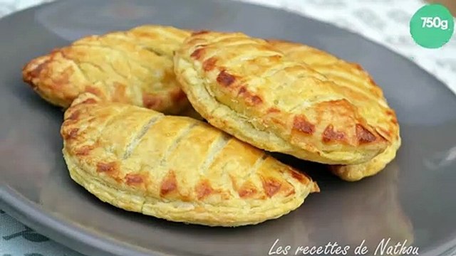 Chaussons aux pommes à la compote maison