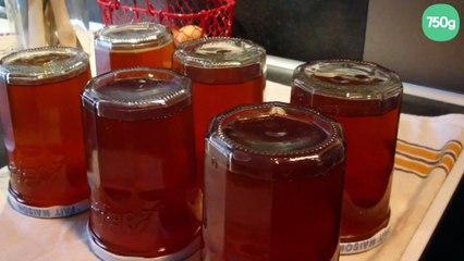 Véritable gelée de poires bio à l'ancienne