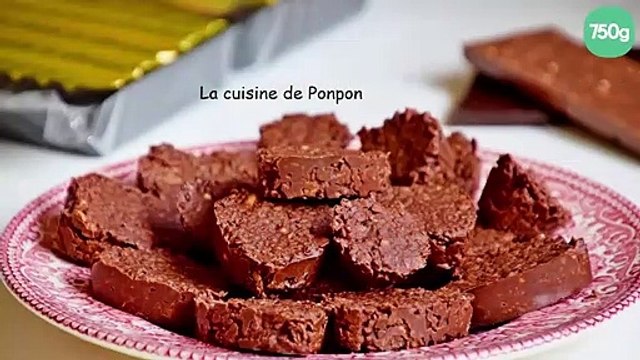 Croustillants au chocolat et gavottes
