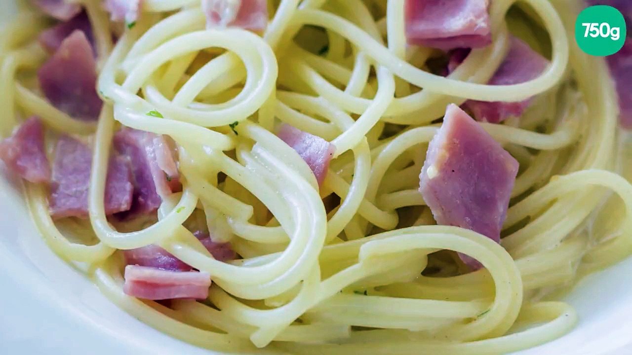 Pâtes au jambon