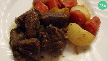 Chevreuil aux carottes et au cidre