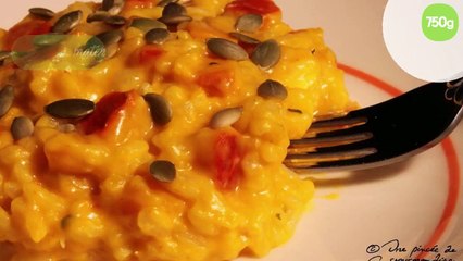 Risotto au potimarron