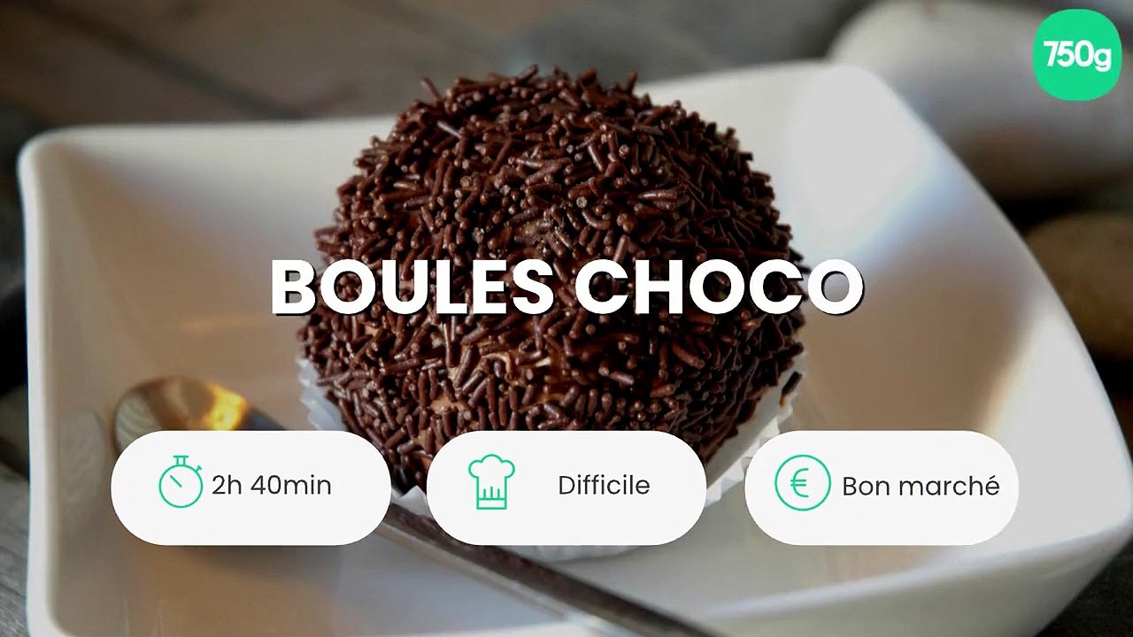 Boules choco
