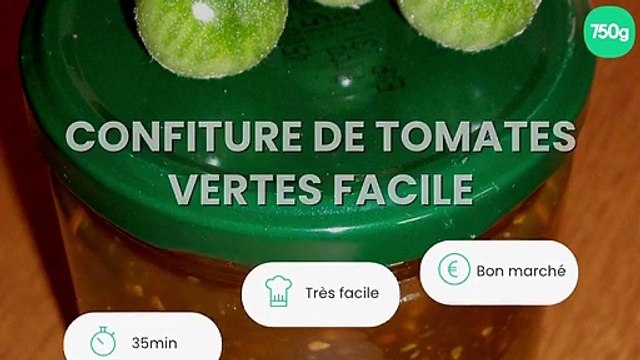 Confiture de tomates vertes facile
