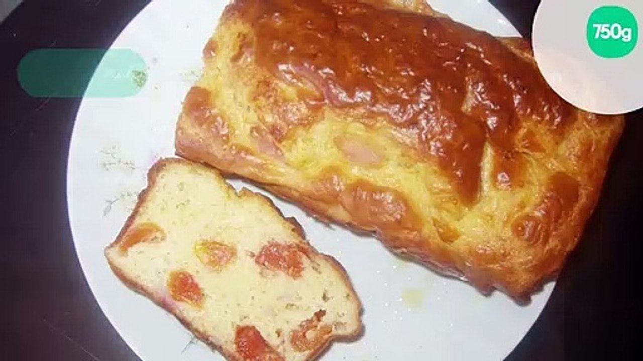 Cake au lardons et tomates cerises
