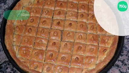 Baklawa traditionnelle ! Sans pâte filo.