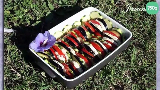 Tian de légumes et mozzarella