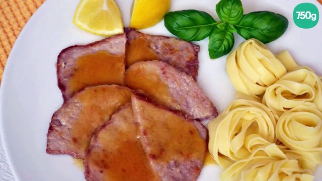 Escalopes de veau au citron (scaloppine al limone)
