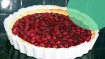 Tarte aux framboises facile