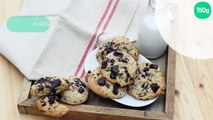 Cookies aux pépites de chocolat et sucre de canne complet