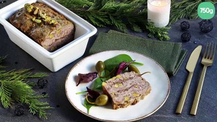 Terrine de Magret de canard aux pistaches