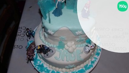 Gâteau reine des neiges