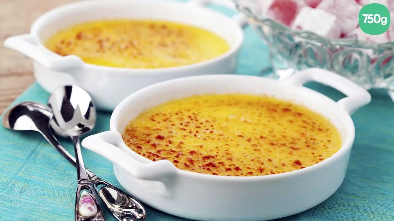 Crème brûlée à la vanille au Thermomix