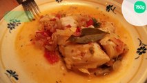 Dos de cabillaud en cocotte