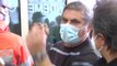 Peligrosas aglomeraciones durante la vacunación masiva en Santiago