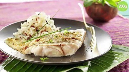Filet de lieu noir au curry