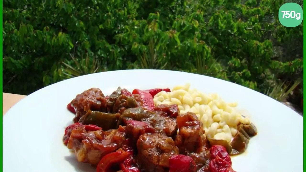 Sauté de porc aux poivrons