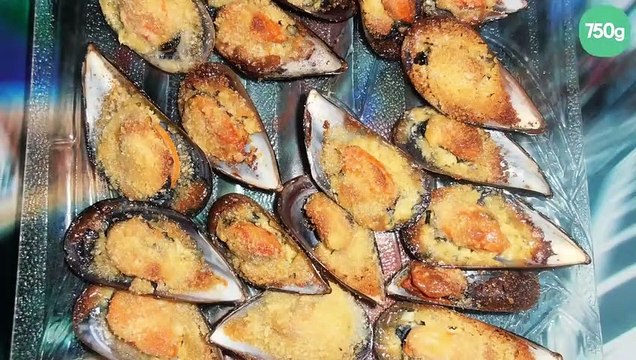 Moules gratinées à l'aioli