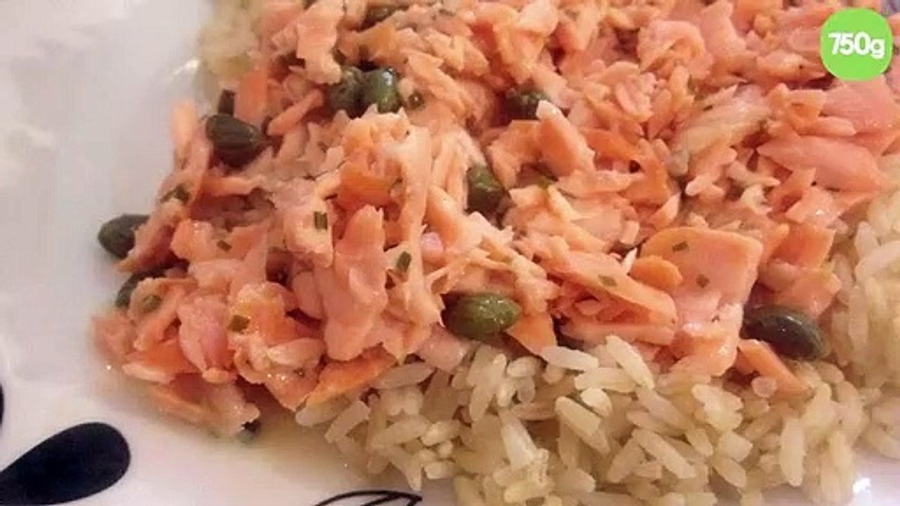 Riz au saumon