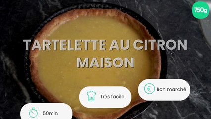 Tartelette au citron maison