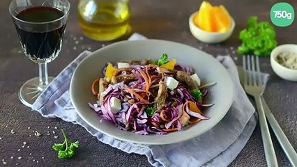 Salade vitaminée à l'agneau IGP du Périgord