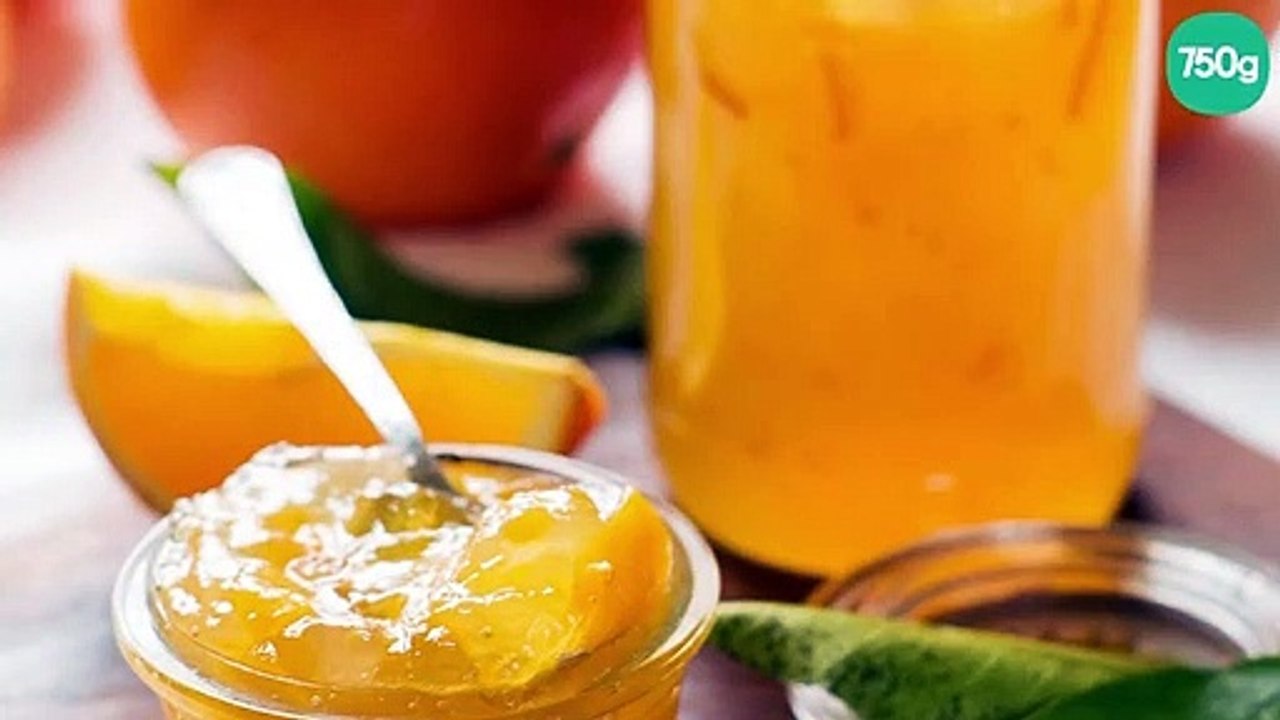 Confiture d'orange maison rapide