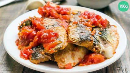 Sardines fraîches à la tomate