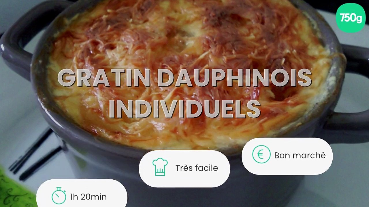 Gratin dauphinois individuels