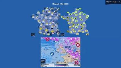 bulletin meteo du mardi 6 avril 2021