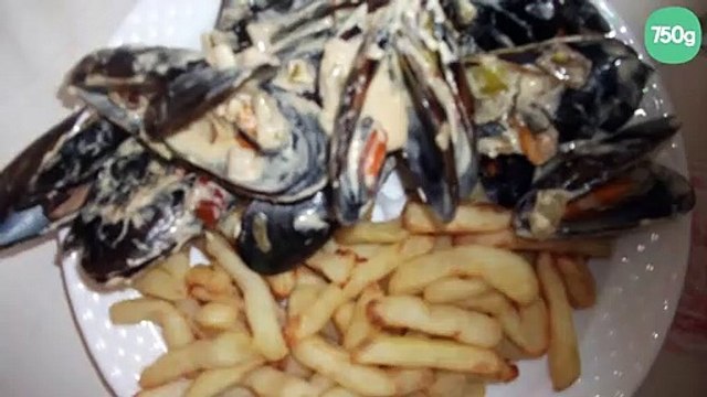 Moules marinières avec frites
