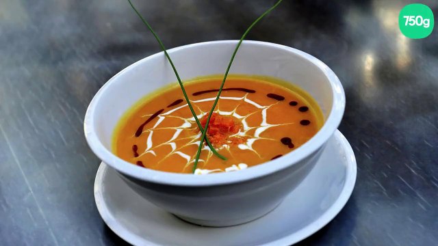 Velouté de potiron parfumé et gourmand