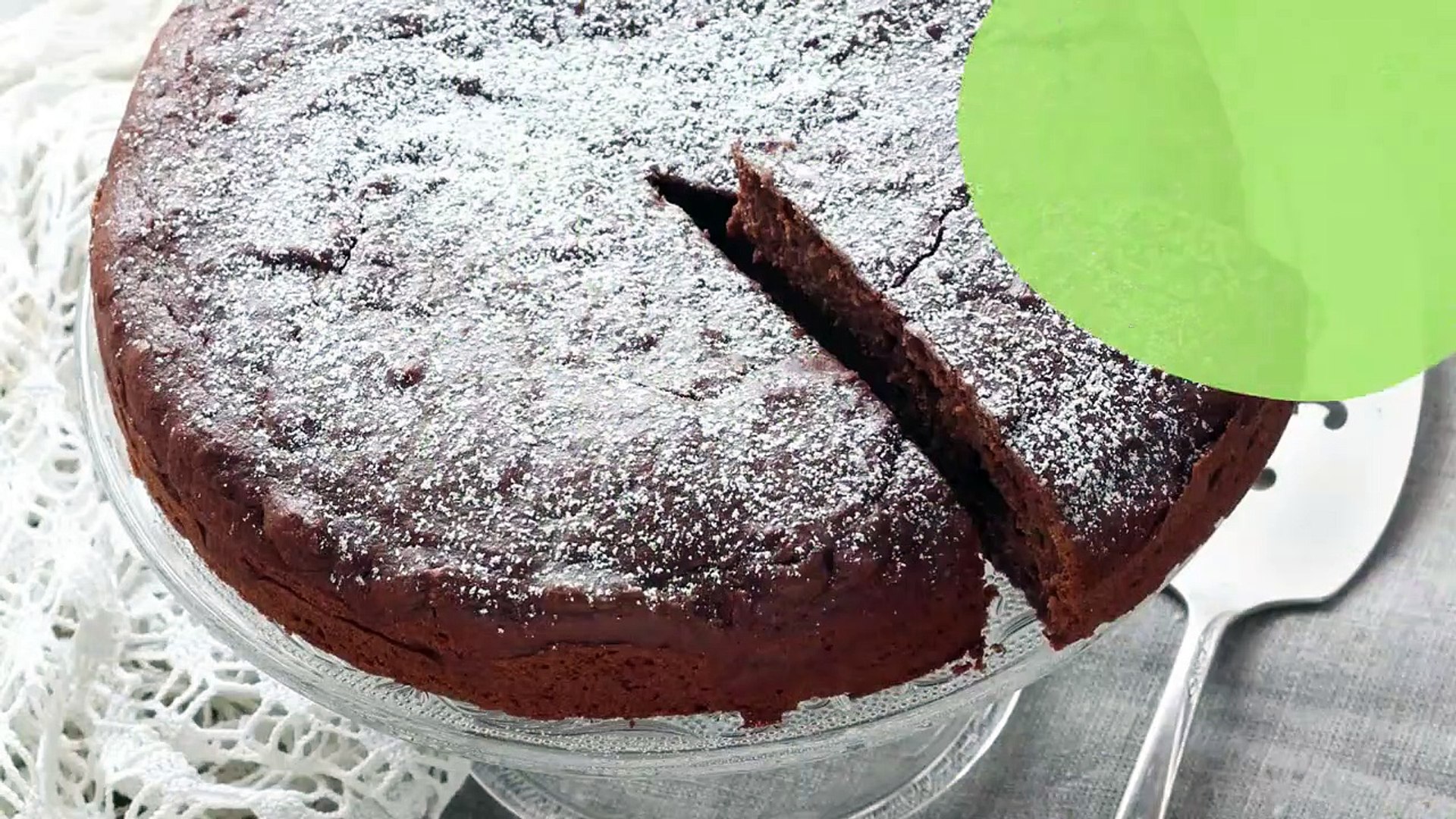 Gateau Au Chocolat Sans Beurre Tofu Soyeux Video Dailymotion