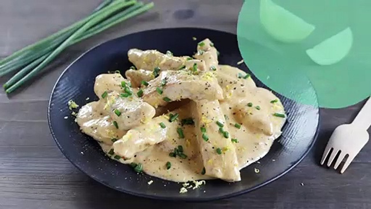 Piccata de veau au citron et herbes fraîches