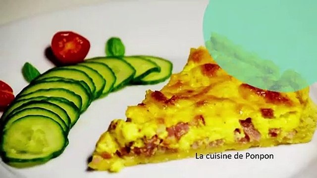 Quiche lorraine selon Laurent Mariotte