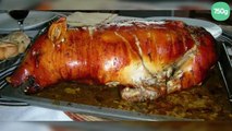 Cochon de lait rôti au four maison