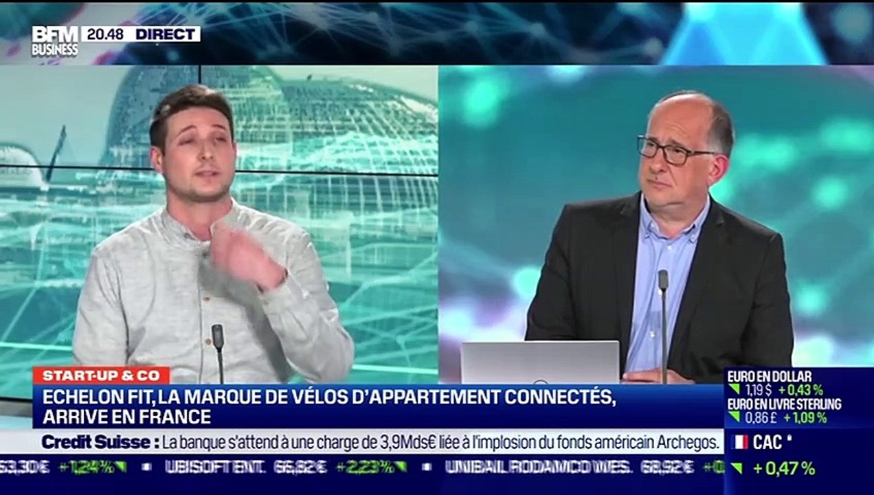 Start up & co : Echelon Fit, la marque de vélos d'appartement connectés, arrive en France - 06/04