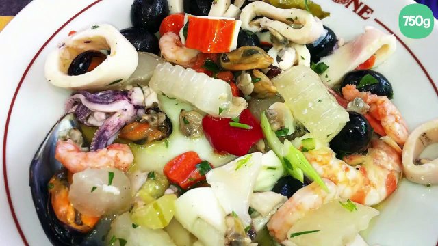 Salade de fruits de mer thaï