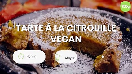 Tarte à la citrouille vegan