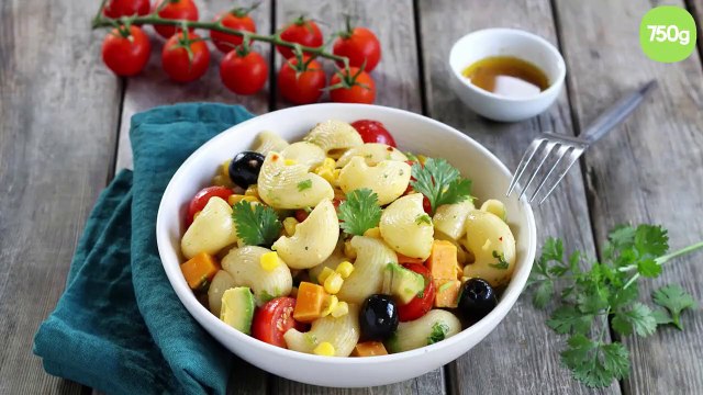 Salade de pâtes façon tacos