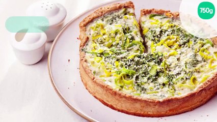 Tarte aux poireaux et Tartare