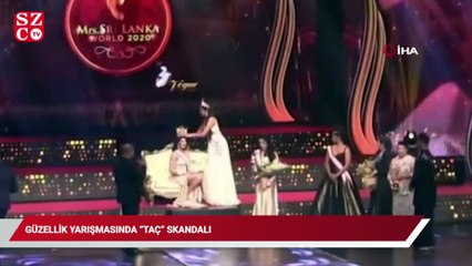 Güzellik yarışmasında “taç” skandalı