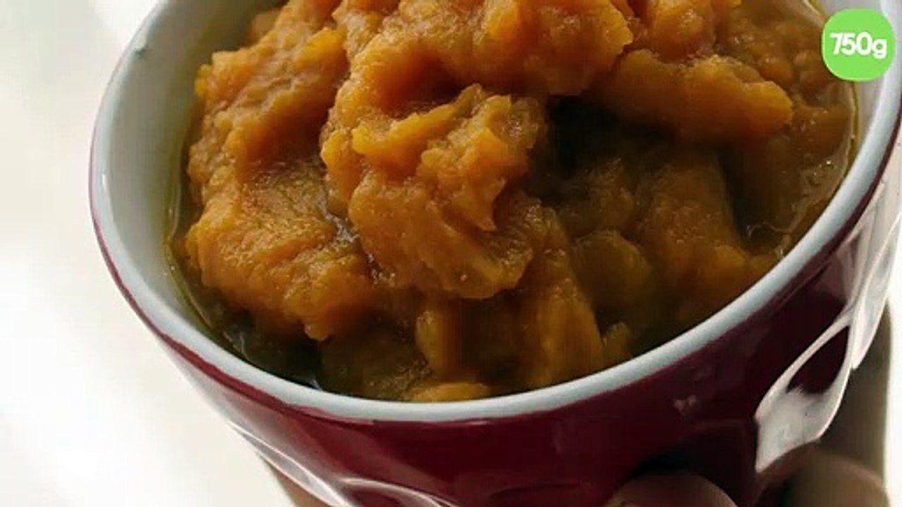 Purée de carottes et de radis rose (sans gluten et sans lait) {6-12 mois}