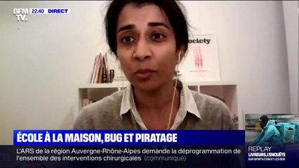 Bugs pour le début de l'école à distance: pour Sophie Vénétitay (SNES-FSU), "il va falloir trouver les responsables de cette journée perdue"