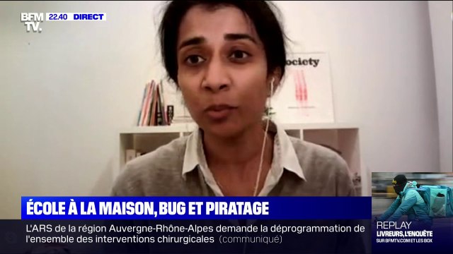 Bugs pour le début de l'école à distance: pour Sophie Vénétitay (SNES-FSU), il va falloir trouver les responsables de cette journée perdue