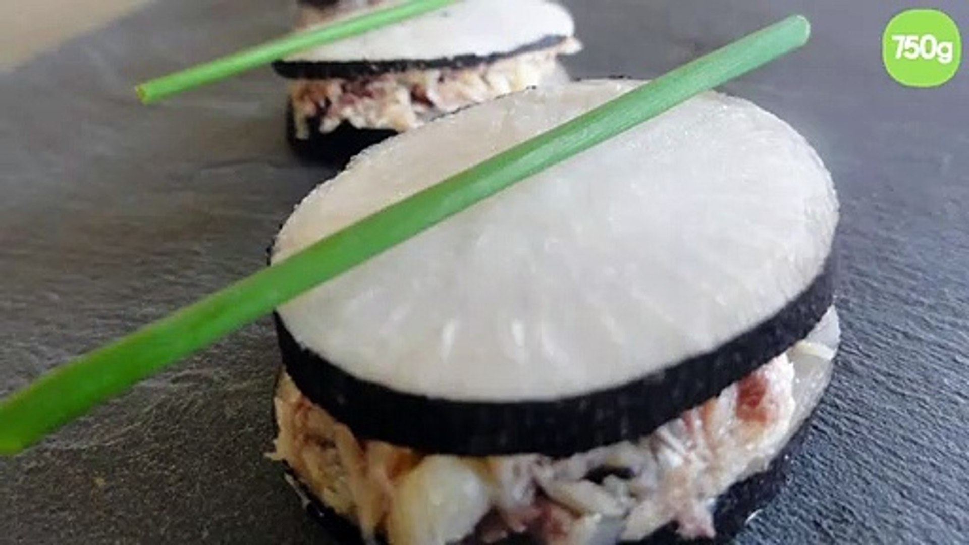 Toasts de radis noir à la sardine - Vidéo Dailymotion