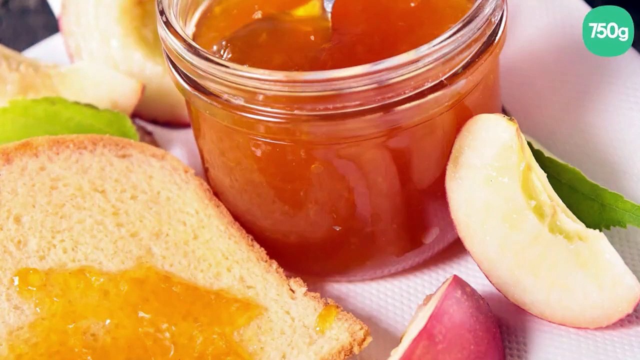 Confiture de pêches et poires