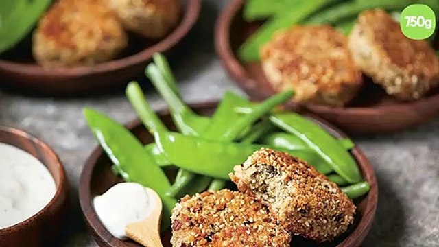 Croquettes de lentilles à la moutarde